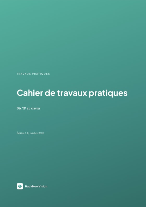 Couverture du cahier de travaux pratiques