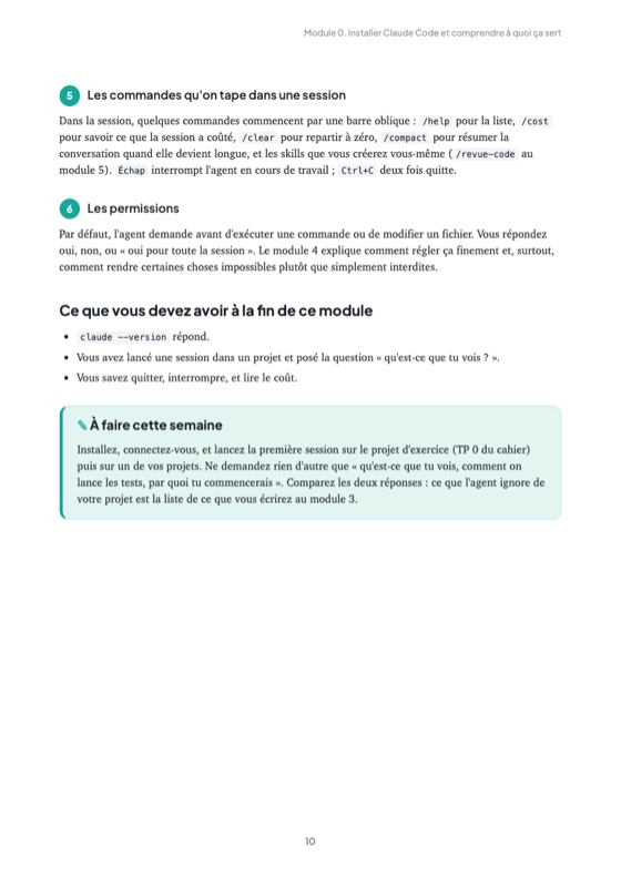 Le guide : étapes numérotées, encadrés, captures légendées.